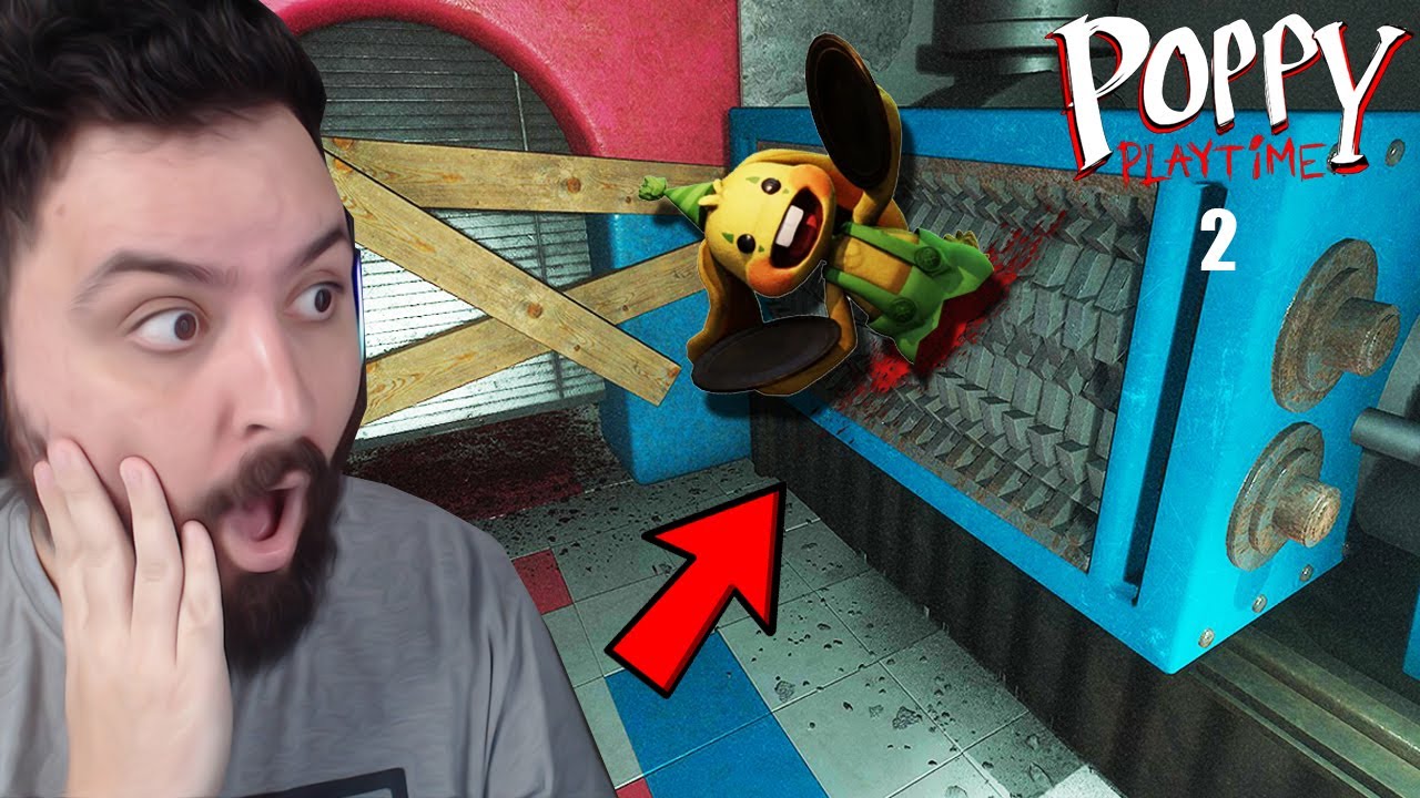E SE VOCÊ COLOCAR O *BUNZO* NO MOEDOR DE BRINQUEDOS? ELE MORRE? - Poppy Playtime CAPITULO 2