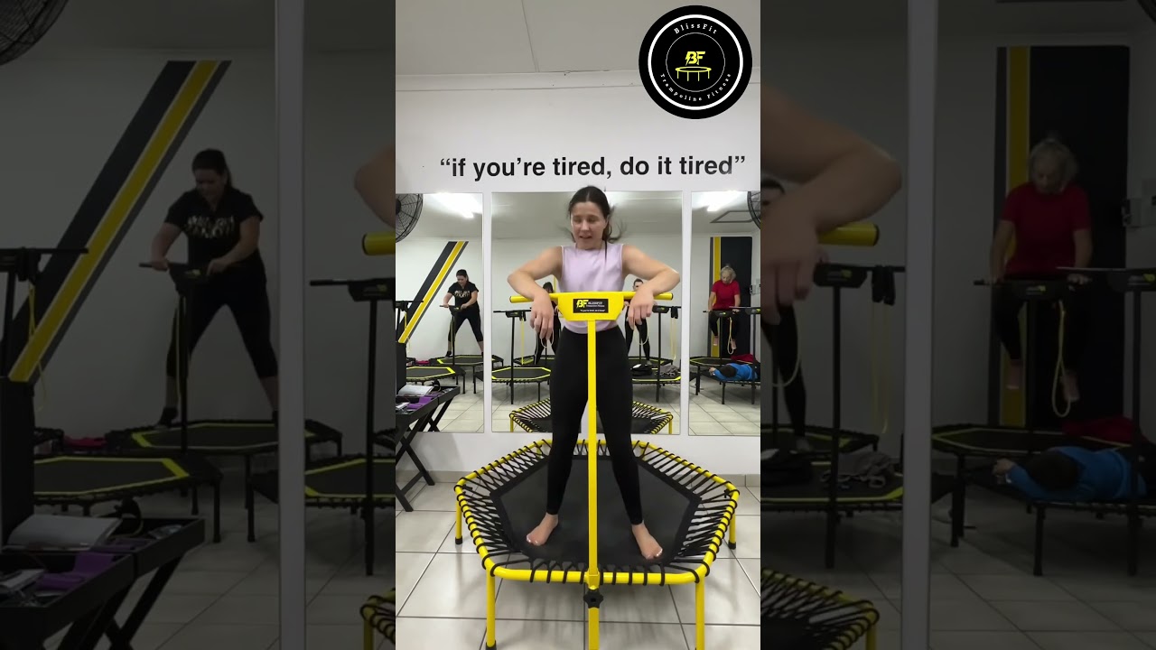 BlissFit Trampoline Fitness: Stomping