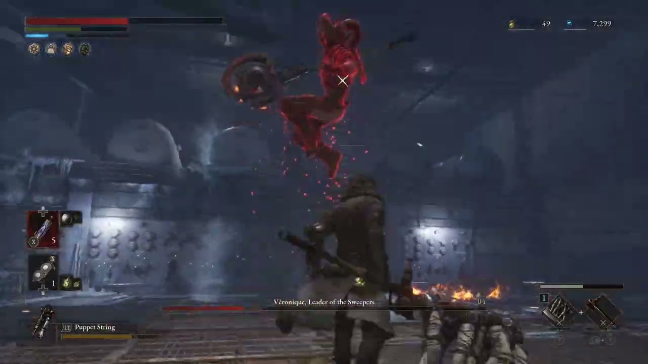 Veronique, leader of the sweper