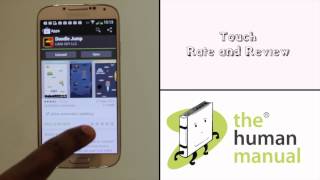 How to rate and review an app using your Samsung Galaxy S4 | The Human Manual screenshot 2