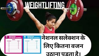 NATIONAL QUALIFYING WEIGHT, WEIGHTLIFTING, वेटलिफ्टिंग।#weightlifting