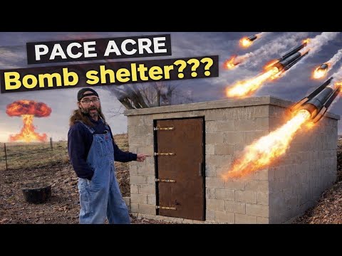 How to build a Storm/Root/Bomb shelter. #paceacre #storm #prepper #cellar #homestead #dyi #fyp