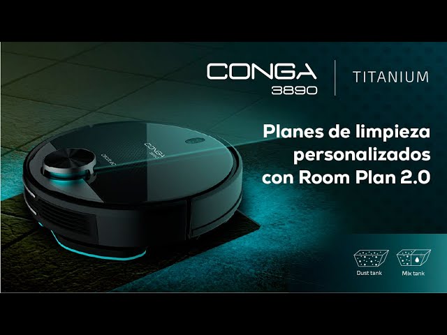 DESCUBRE el Robot aspirador Cecotec Conga 3890 Titanium ▷Análisis, Ventajas  y Desventajas◁ 