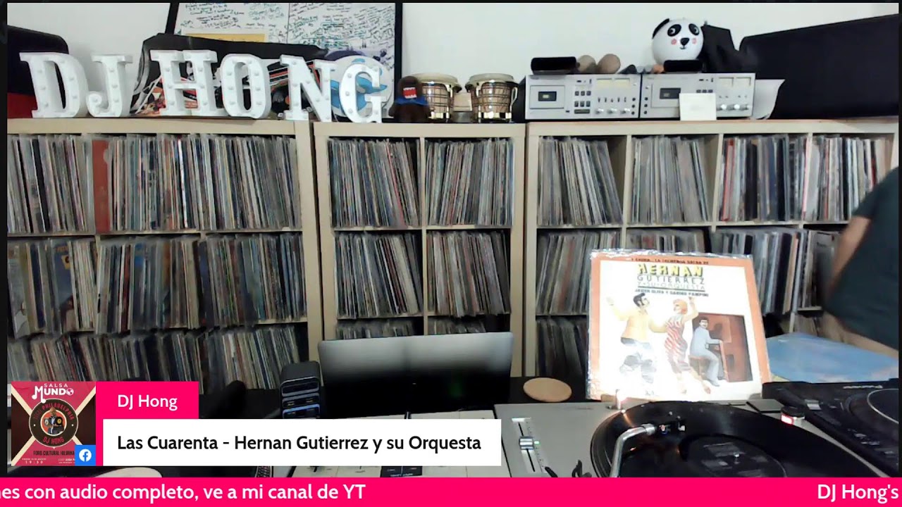 DJ Hong's Latin Record Party - Salsa en Vinilo - CoBeatParty