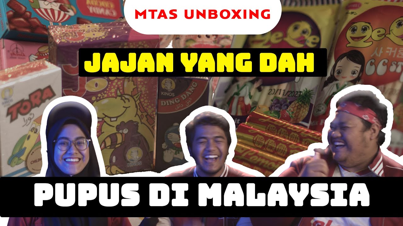 MTAS React | Kami dapat jajan yang dah pupus dekat Malaysia