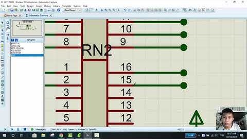 Vi Xử Lý : Sử dụng nút nhấn (BUTTON) điều khiển 10 led đơn - PIC 16F887