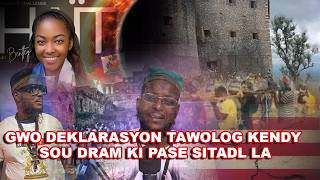 GWO AVETISMAN TAWOLOG KENDY POU ARIANA ANPIL VERITE SOU DRAM KI PASE OKAP LAKOMAN MOUN FE MOURI