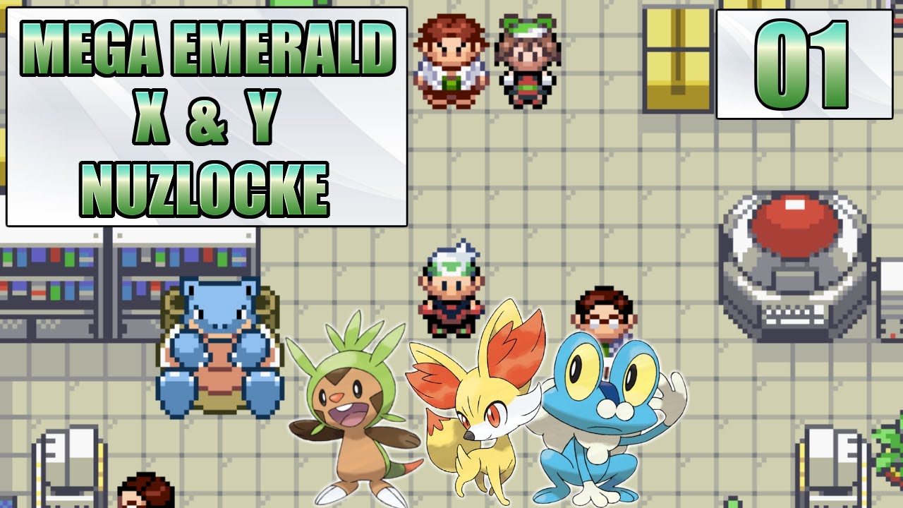 Pokémon Mega Emerald X and Y (Hack Rom) - O Início 