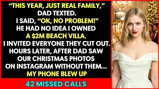 I Got Disinvited From Christmas So I Invited Everyone to My $2M Villa. Hours Later, 42 Missed Calls