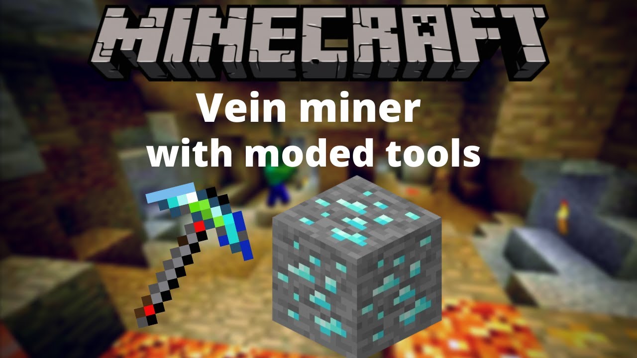 How to use moded tools for veinminer in 1 7 10 crazycraft youtube