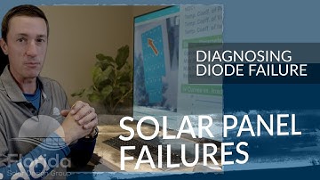 Diagnosing Bad Solar Panel Diodes
