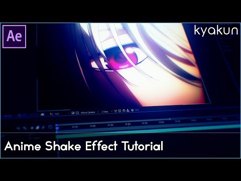 Anime Shake Effect - After Effects Tutorial