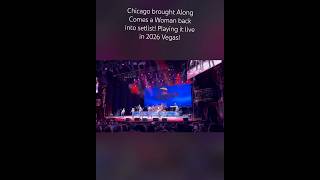 Chicago brought Along Comes a Woman back into setlist! Playing it live in 2026 Vegas! #shorts #80s
