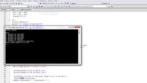 C on the go - 10 -  Making the simple menu repeatable  with a DO WHILE loop