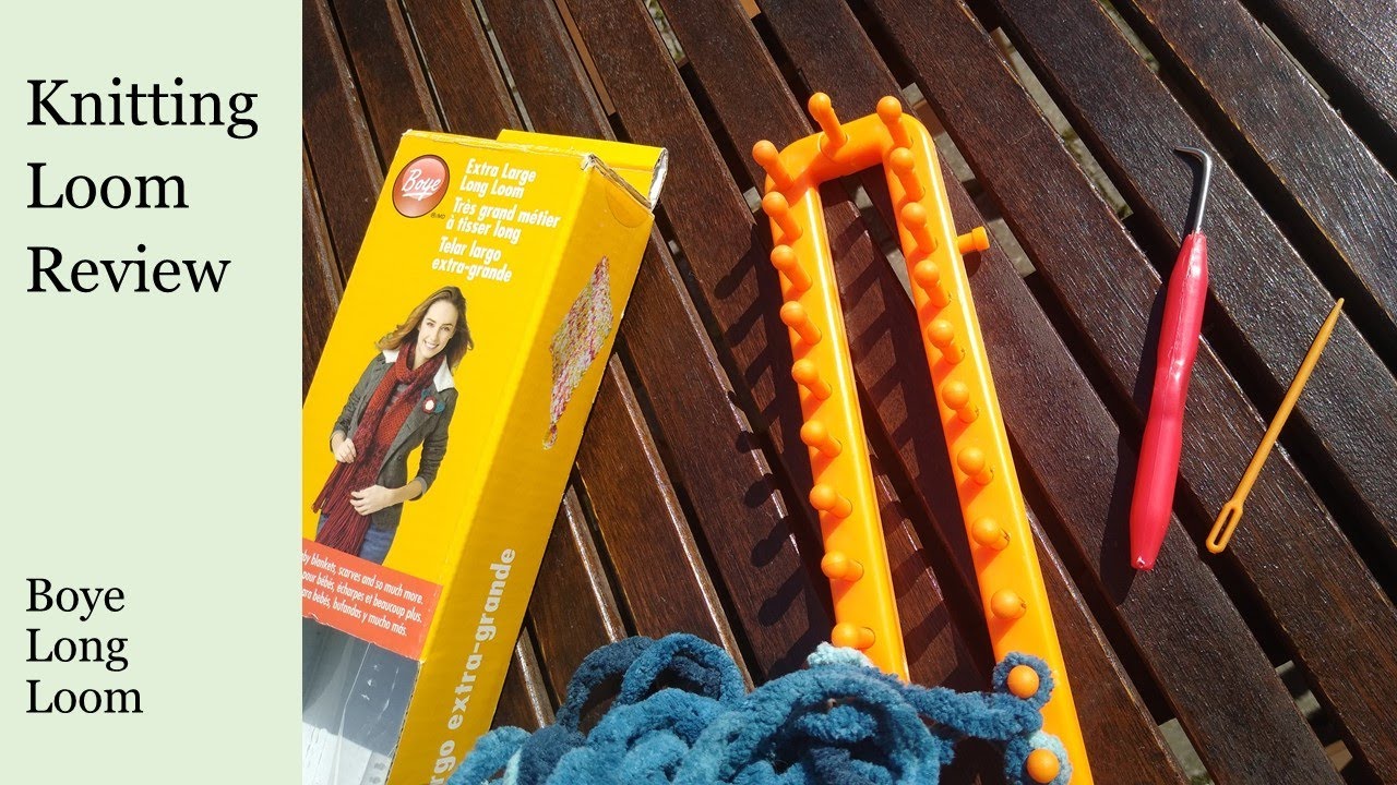 Boye Loom Review  Long Knitting Loom by Boye 