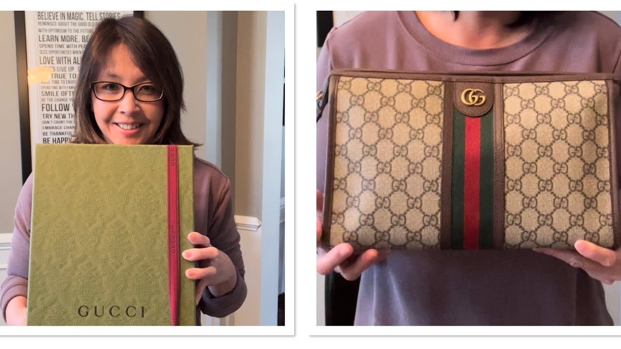 ショルダーバッグ Gucci Toiletry Case T.Gg Sup Doll.Pi Gucci Ophidia GG Toiletry Case unboxing - YouTube