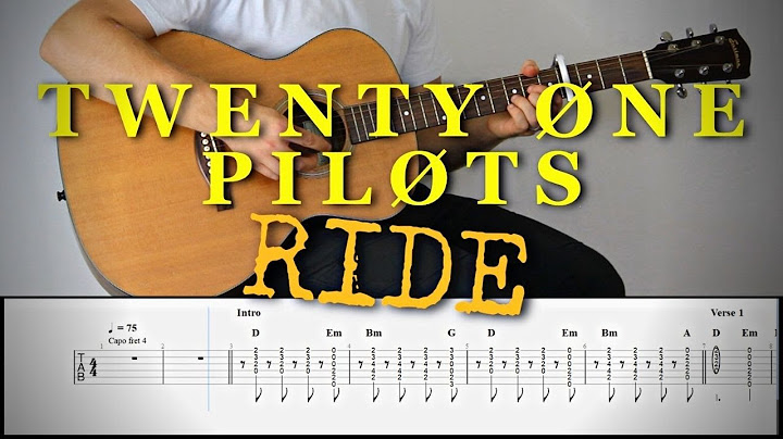 Ride Guitar version - Guitar performance video thumbnail
