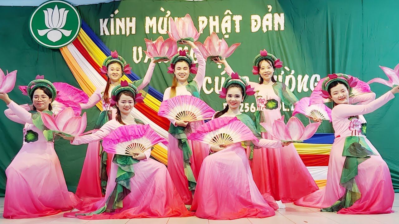 Múa Liên hoa chùa Từ Hiếu/ GĐPT Chánh Pháp & CLB Sen trắng