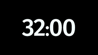 32 Minute Timer ⏱️ For Productivity & Breaks
