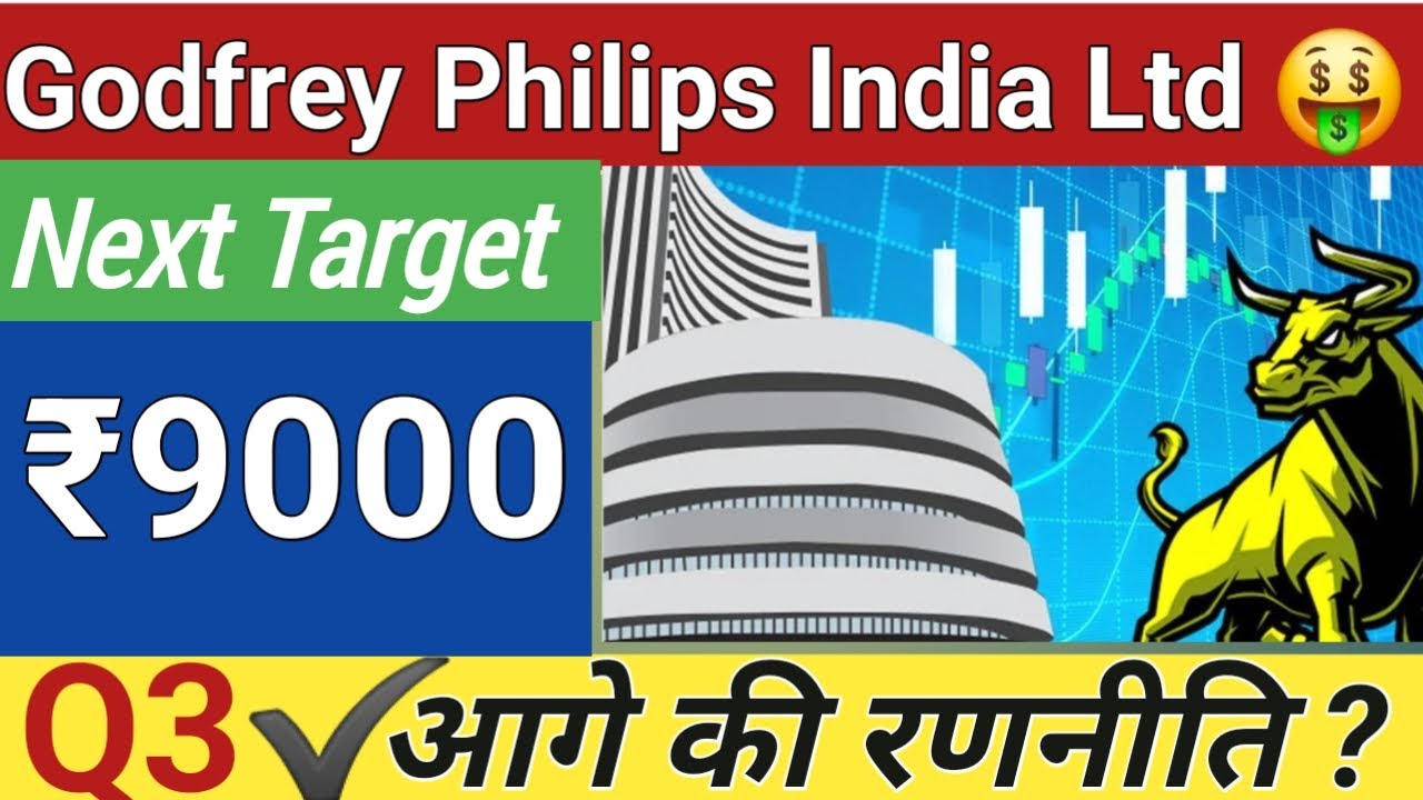 Godfrey Phillps India Ltd Next Target 9000₹//Godfrey Indian ltd Share ...