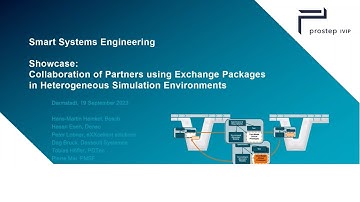 SmartSE showcase 2023 -  How to achieve collaborative development and exchange of simulations