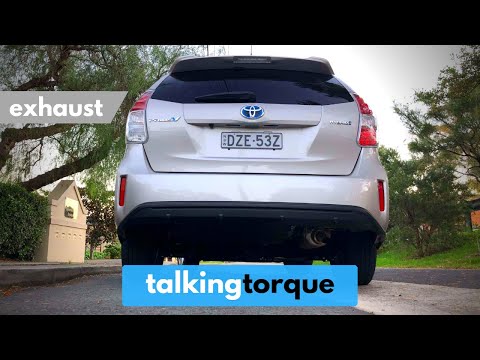 2019 Toyota Prius V 7-Seater - The WORST Exhaust Ever?