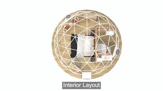 Luxury Glamping Dome Tent - Airbnb Igloo House Ideas!