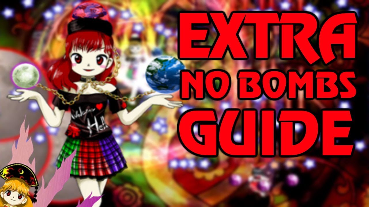 Touhou 15 Extra: Гайд на прохождение (No Bombs)