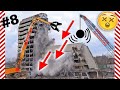 Demolition Oops! Jaw-dropping moment excavators bringing down 11 floors at once