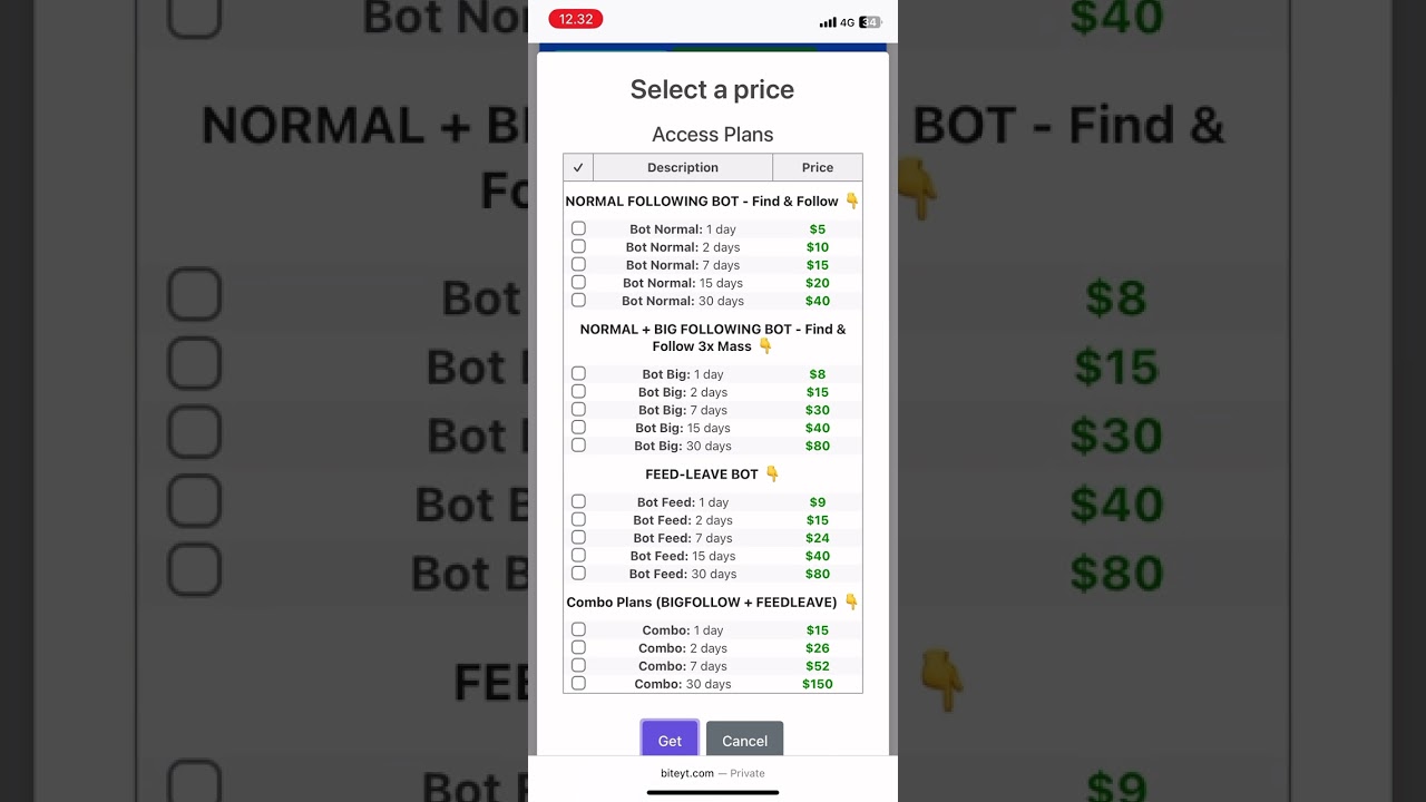 How to get bots step by step: