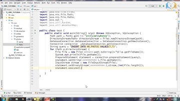 قسمت ششم - ذخیره فایل در دیتابیس (JDBC آموزش)
