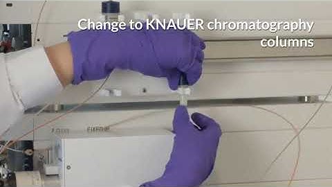Chromatography Columns for HPLC from KNAUER
