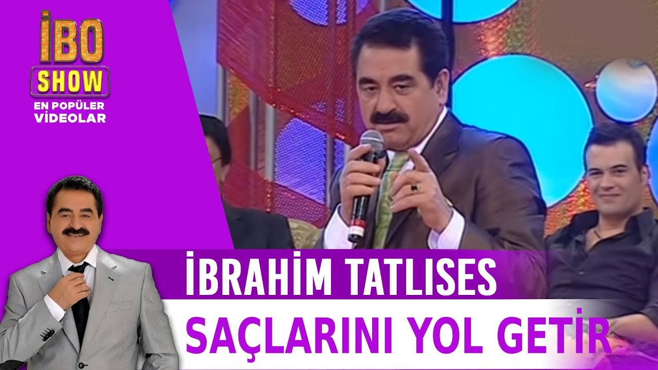 Saclarini Yol Getir Ibrahim Tatlises Canli Performans Youtube