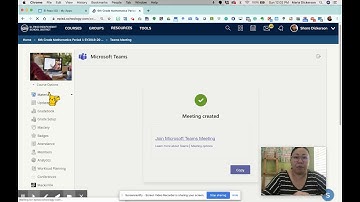 Schoology 101: Creating a Microsoft Teams Meeting in a Schoology Course