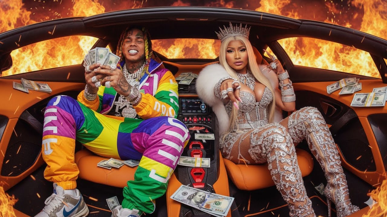 Celestial Echoes ,6x9ine ft. Nicki Minaj - (Official Lyric Video) 2026