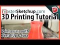 3D printing a Vase with SketchUp and Cura