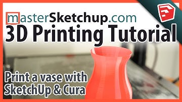 3D printing a Vase with SketchUp and Cura
