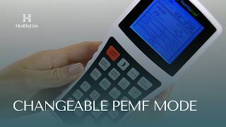 HealthyLine Advanced Controller for Platinum Mat®. CHANGEABLE PEMF MODE