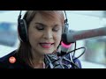 Jamie rivera sings  hey its me live on wish 1075 bus