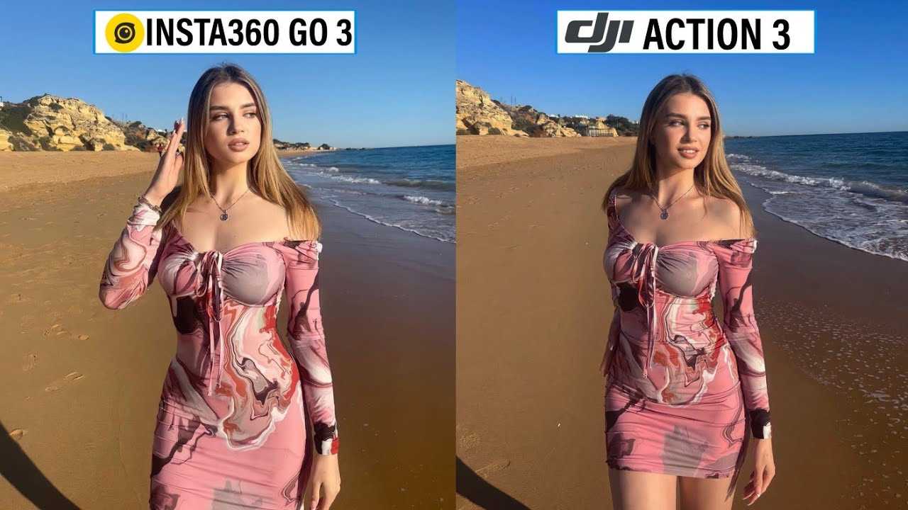 Insta360 Go 3 Vs DJI Action 3 Camera Test Comparison - YouTube