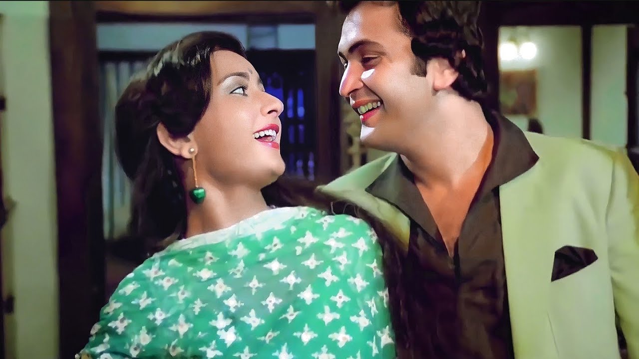 Tu Tu Hai Wahi  4K Video   Yeh Vaada Raha  Rishi Kapoor Poonam D  Asha Bhosle Kishore Kumar