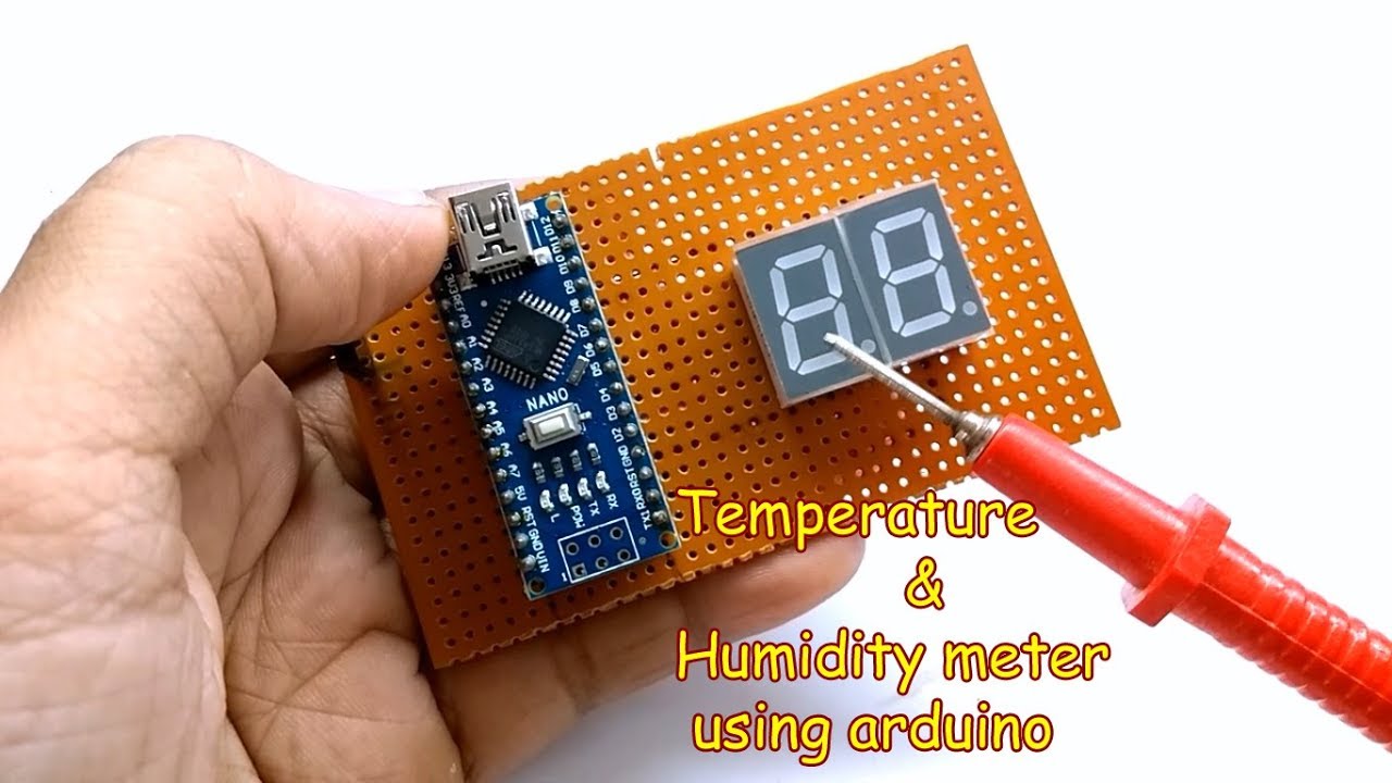Temp made. Temp sensor Meter. 80 618 55 Humidity sensor.