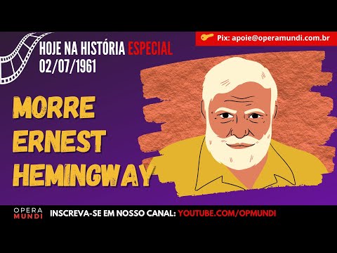 Vídeo: Ernest Hemingway trabalhava para um jornal?