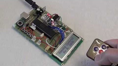 Remote Control Programming to Control Servo Motors.