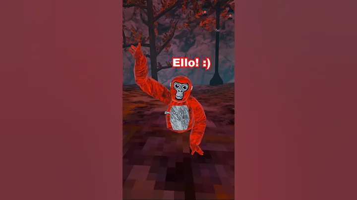 Monkey gets scared #funnymemes #gorillatag