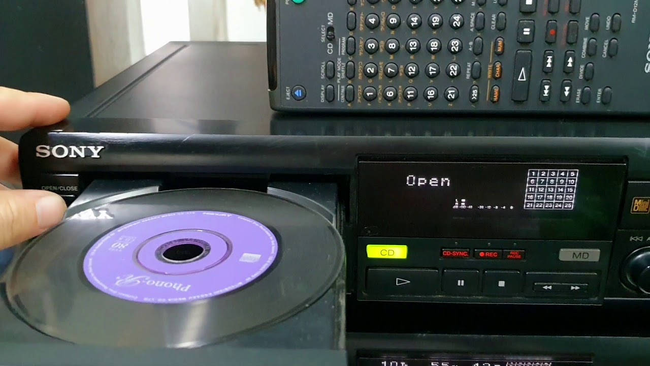 Sony MXD-D1, đầu CD-MD màu đen, giá rẻ (0907406222; 86 Lê Thị Riêng, Q