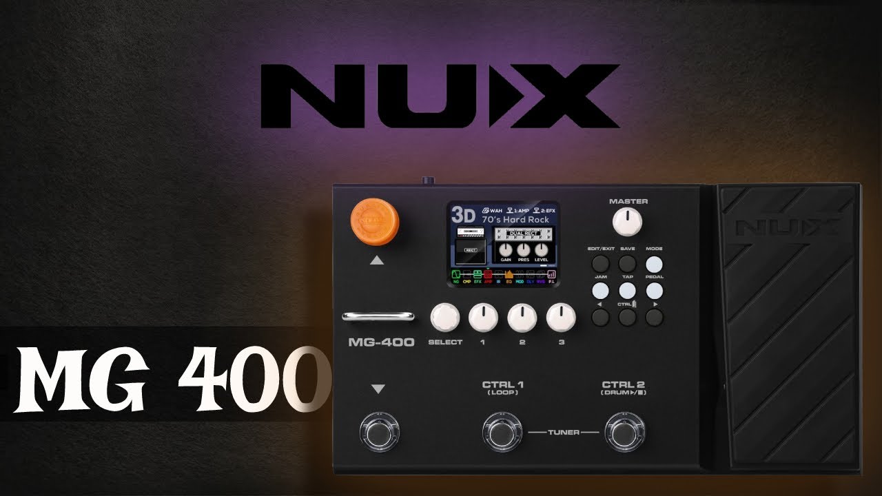 Nux mg 400. NUX MG 400 Firmware.