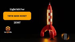 Remote Light Kit For LEGO® Tintin Moon Rocket 21367