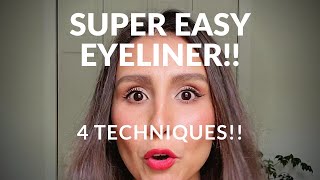 HOW TO DO EYELINER!!! Super EASY &amp; Fast!!! 🙌🏽✨