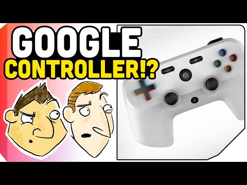 Video: Patent Enthüllt Design Eines Unangekündigten Google Game Controllers